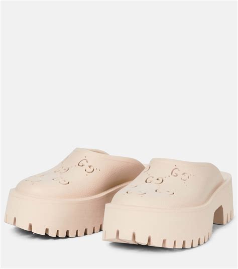 gucci white clogs|gucci clog dupe.